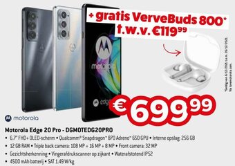 Exellent Motorola Edge 20 Pro - DGMOTEDG20PRO aanbieding