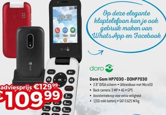 Exellent Doro Gsm HP7030 - DOHP7030 aanbieding