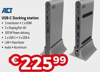 ACT USB-C Docking station