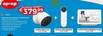 Google Nest Security Bundle - GOSECURITYBDL