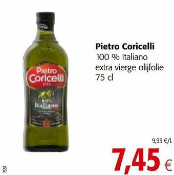 Pietro coricelli 100 % italiano extra vierge olijfolie