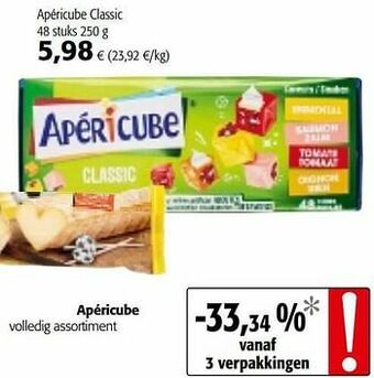 Colruyt Apéricube classic aanbieding