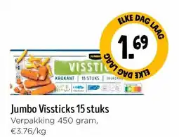 Jumbo Jumbo Vissticks 15 stuks aanbieding