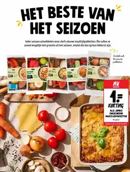 Jumbo ALLE JUMBO ONGESNEDEN MAALTIJDPAKKETTEN aanbieding
