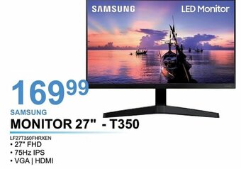 Samsung Monitor 27" - T350