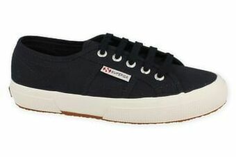 Berca Shoes Superga Sneaker Laag Dames 2750 Cotu Classic - Blauw aanbieding