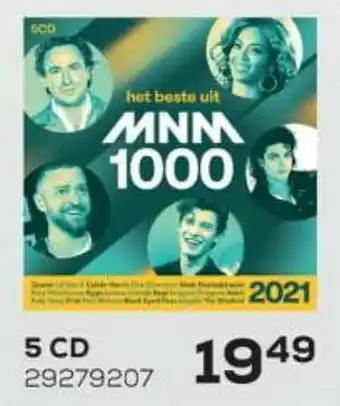 5 cd het beste uit mnm 1000