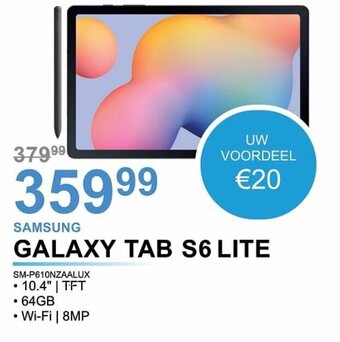 Computer Checkpoint Samsung Galaxy Tab S6 Lite aanbieding