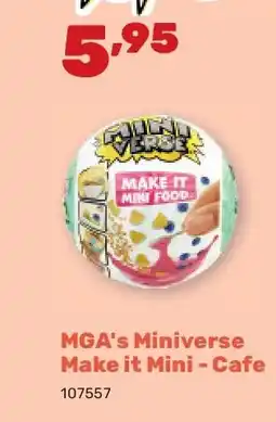 Happyland MGA's Miniverse Make it Mini - Cafe aanbieding