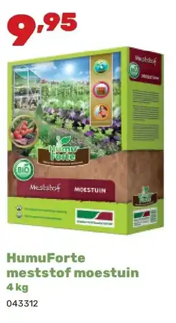 Happyland HumuForte meststof moestuin 4 kg aanbieding