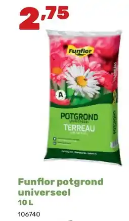 Happyland Funfl or potgrond universeel 10 L aanbieding