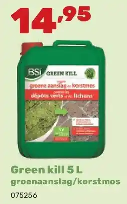 Happyland Green kill 5 L groenaanslag/korstmos aanbieding