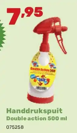Happyland Handdrukspuit Double action 500 ml aanbieding