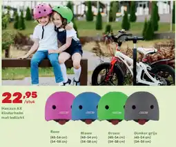 Happyland Maxxus AX Kinderhelm met ledlicht aanbieding