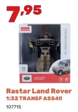 Happyland Rastar Land Rover 1:32 TRANSF ASS4!! aanbieding