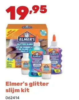 Happyland Elmer's glitter slijm kit aanbieding