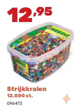 Happyland Strijkkralen 12.000 st aanbieding