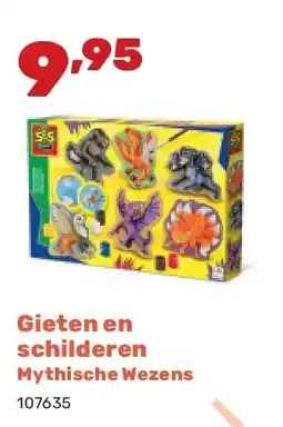 Happyland Gieten en schilderen Mythische Wezens aanbieding