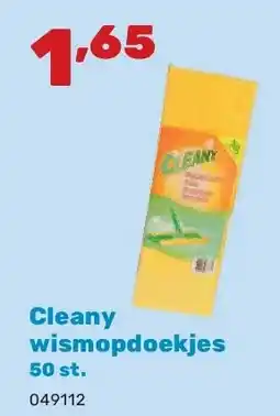 Happyland Cleany wismopdoekjes 50 st aanbieding