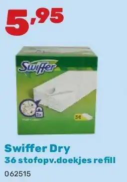 Happyland Swiff er Dry 36 stofopv.doekjes refi ll aanbieding