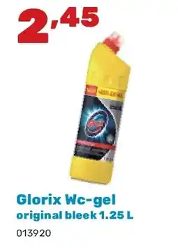 Happyland Glorix Wc-gel original bleek 1.25 L aanbieding