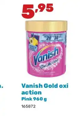 Happyland Vanish Gold oxi action Pink 960 g aanbieding