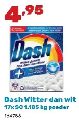 Happyland Dash Witter dan wit 17x SC 1.105 kg poeder aanbieding
