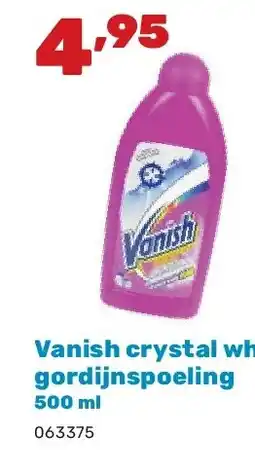 Happyland Vanish crystal wh. gordijnspoeling 500 ml aanbieding
