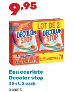 Happyland Eau ecarlate Decolor stop 35 st. 2 pack aanbieding