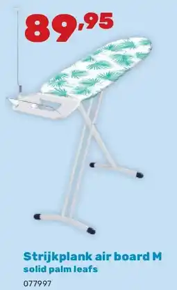 Happyland Strijkplank air board M solid palm leafs aanbieding
