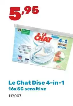 Happyland Le Chat Disc 4-in-1 16x SC sensitive aanbieding