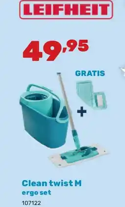 Happyland Clean twist M ergo set aanbieding