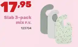 Happyland Slab 3-pack mix F.V aanbieding