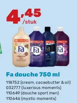 Happyland Fa douche 750 ml aanbieding