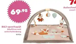 Happyland B&J speeltapijt 80x90 cm met activiteitenboog aanbieding