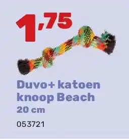 Happyland Duvo+ katoen knoop Beach 20 cm aanbieding