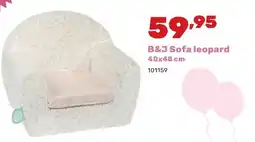 Happyland B&J Sofa leopard 40x48 cm aanbieding