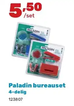 Happyland Paladin bureauset 4-delig aanbieding