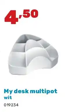 Happyland My desk multipot wit aanbieding