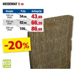 Hubo Heidemat 500x150 cm aanbieding