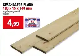 Hubo Cartri Plank geschaafd 180x14x1,5 cm aanbieding