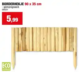 Hubo Cartri Borderhekje 90x35 cm bruin aanbieding