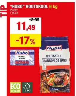 Hubo Hubo houtskool FSC 6kg aanbieding