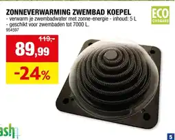 Hubo Splash zwembadverwarming solar 57x25 cm aanbieding