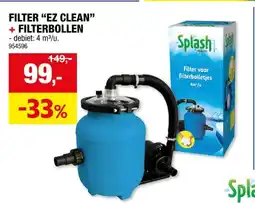 Hubo Splash filter voor filterbolletjes 4 m³/u aanbieding