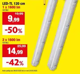 Hubo Select Plus LED TL-armatuur T8 G13 18W spatwaterdicht aanbieding