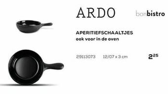 Aperitiefschaaltjes ook voor in de oven