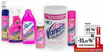 Colruyt Vanish pet expert schuim aanbieding