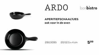 Supra Bazar Aperitiefschaaltjes ook voor in de oven aanbieding