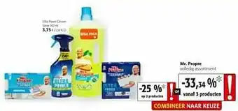 Colruyt Mr. propre ultra power citroen spray aanbieding